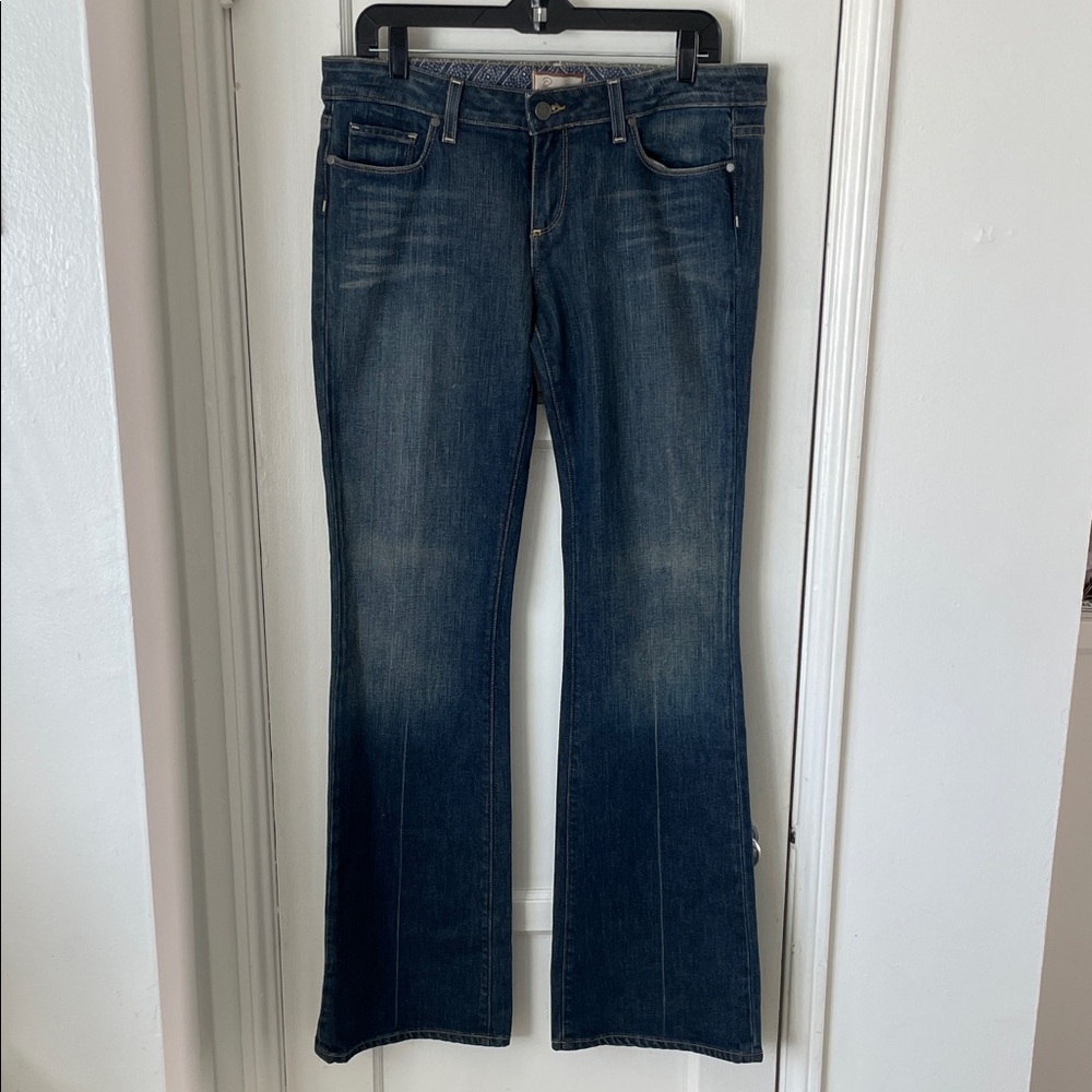 PAIGE Dark Blue Flare Jeans size 31